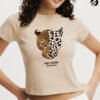 item 5 modelo Camiseta Dama Leopardo